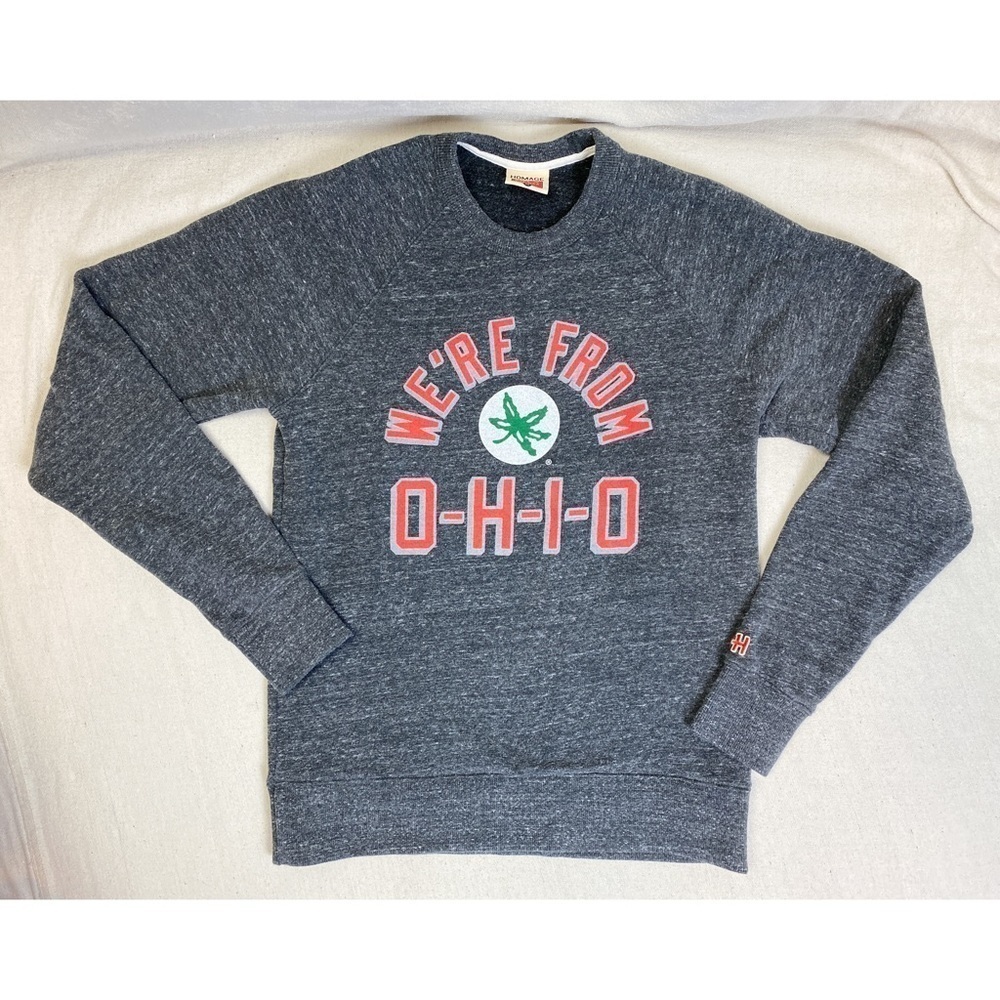 Homage Ohio State We're From O-H-I-O Crewneck Sweatshirt
